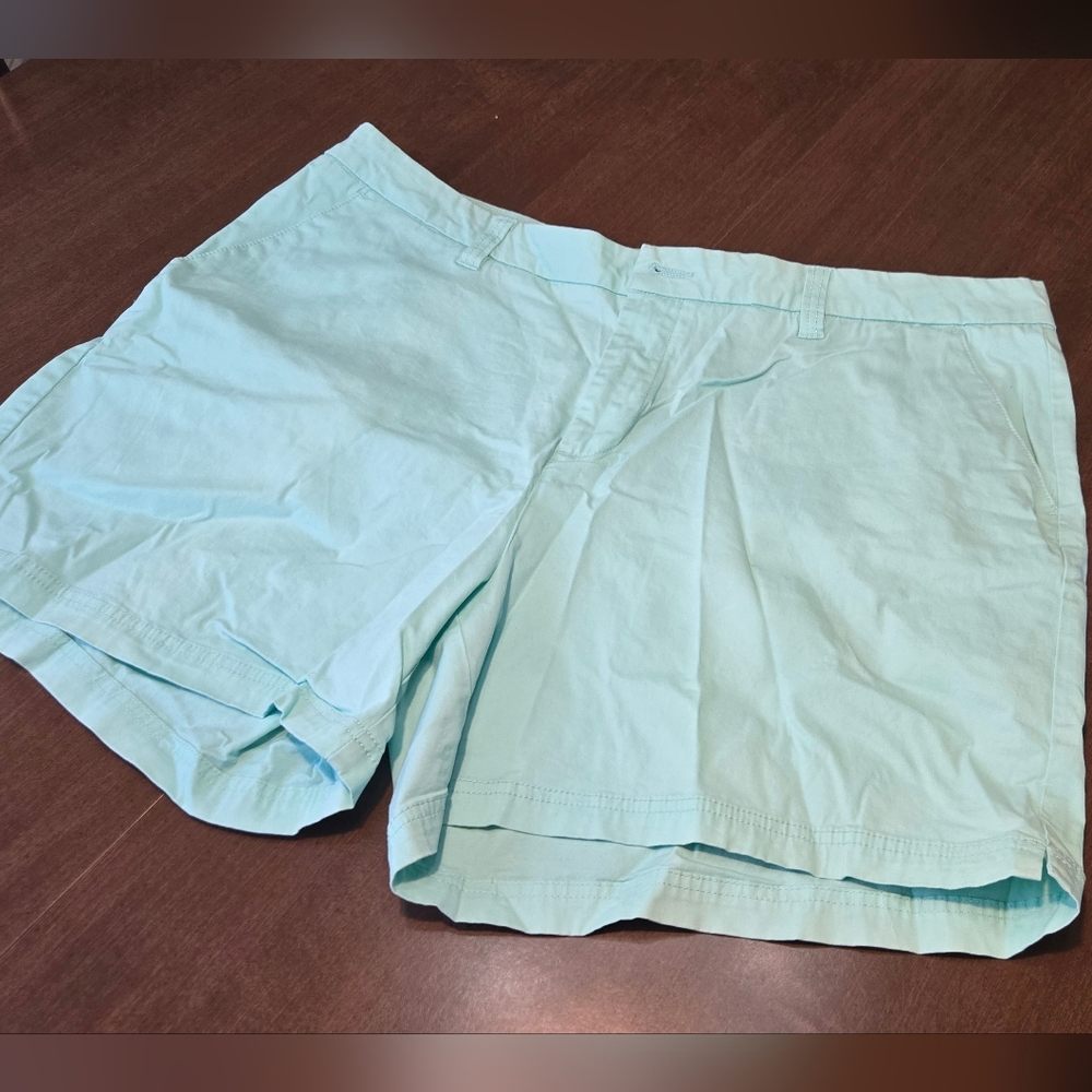 Magellan Mint Green Khaki Bermuda Shorts